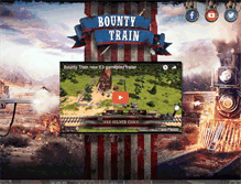 Tablet Screenshot of bountytrain.com